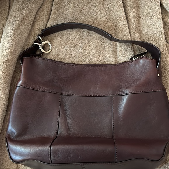 Kate Spade Vintage dark brown leather shoulder bag. Excellent condition. - Picture 3 of 8